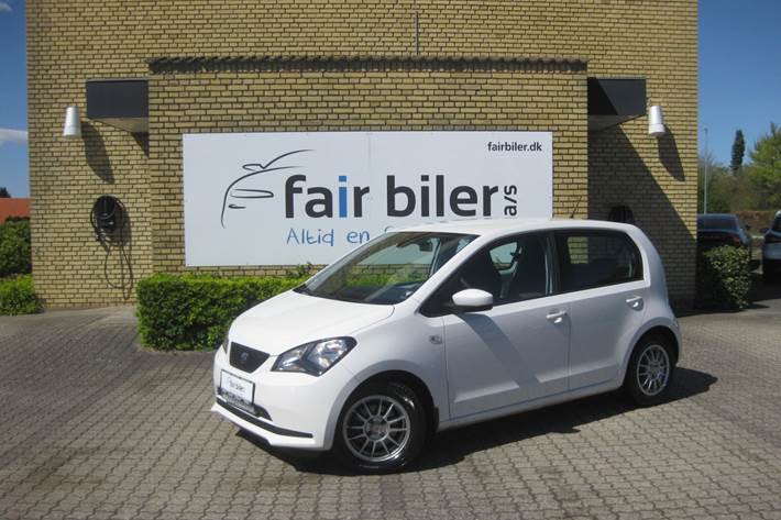 Hvid Seat Mii fra 2017