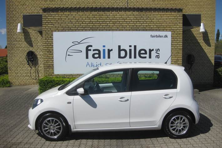 Hvid Seat Mii fra 2017
