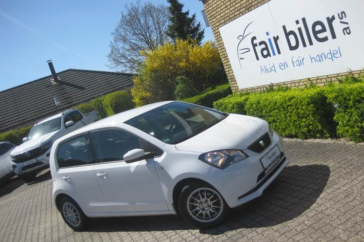 Hvid Seat Mii fra 2017
