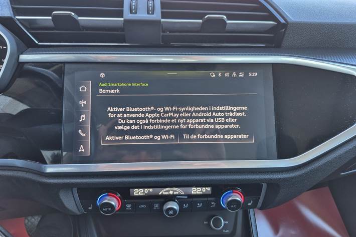 Hvid Audi Q3 fra 2021