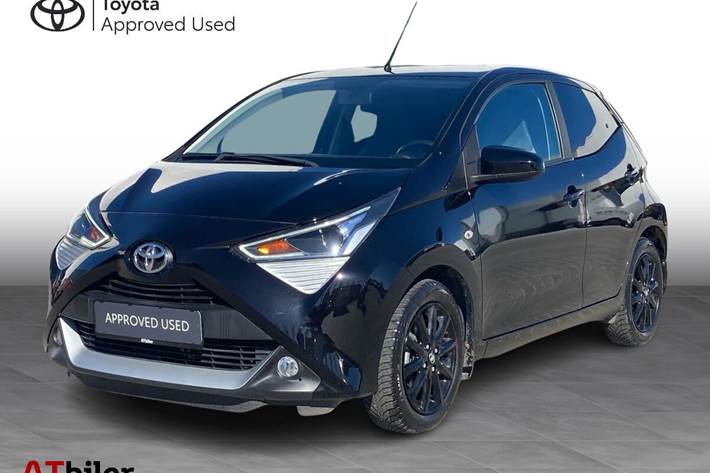 Sort Toyota Aygo fra 2021