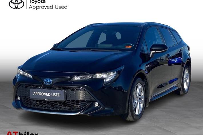 Sort Toyota Corolla fra 2020
