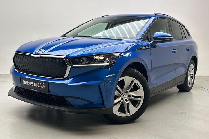 Blå Skoda Enyaq fra 2022