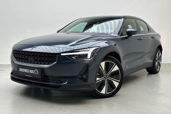 Blå Polestar 2 fra 2023