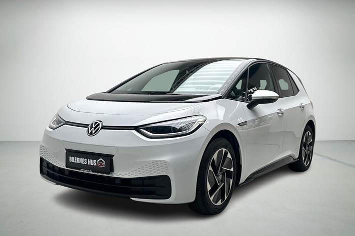 Hvid VW ID.3 fra 2021