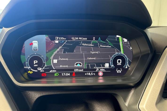 Grå Audi Q4 e-tron fra 2025