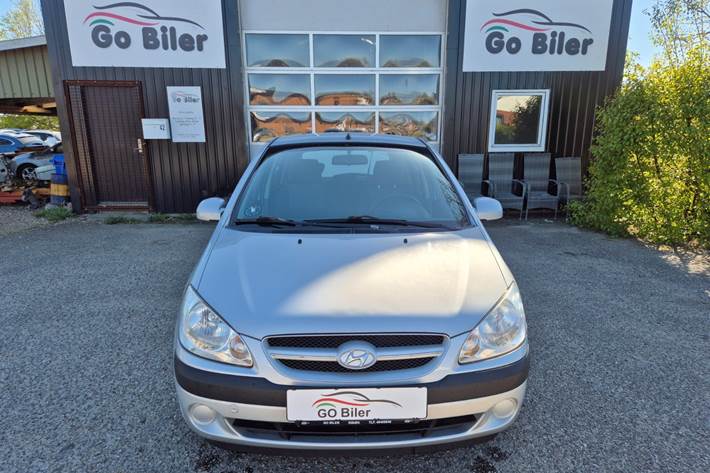 Grøn Hyundai Getz fra 2007