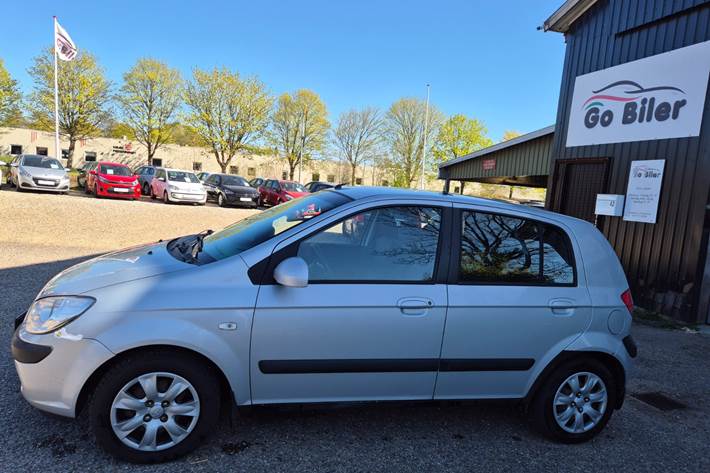 Grøn Hyundai Getz fra 2007