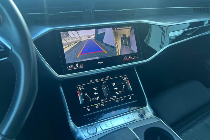 Grå Audi A6 fra 2019