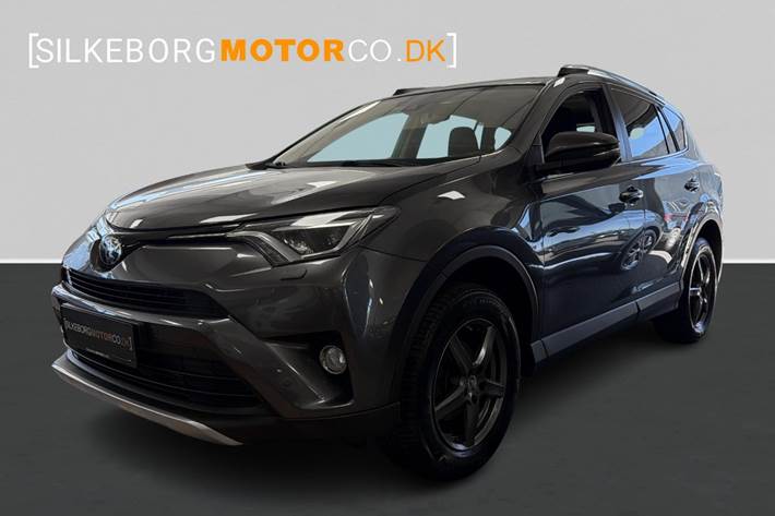 Grå Toyota RAV4 fra 2017