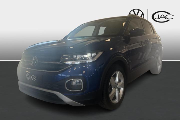 Blå VW T-Cross fra 2022