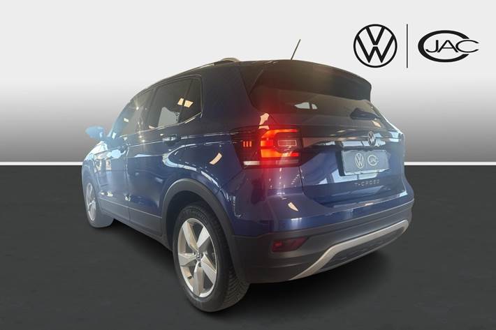 Blå VW T-Cross fra 2022