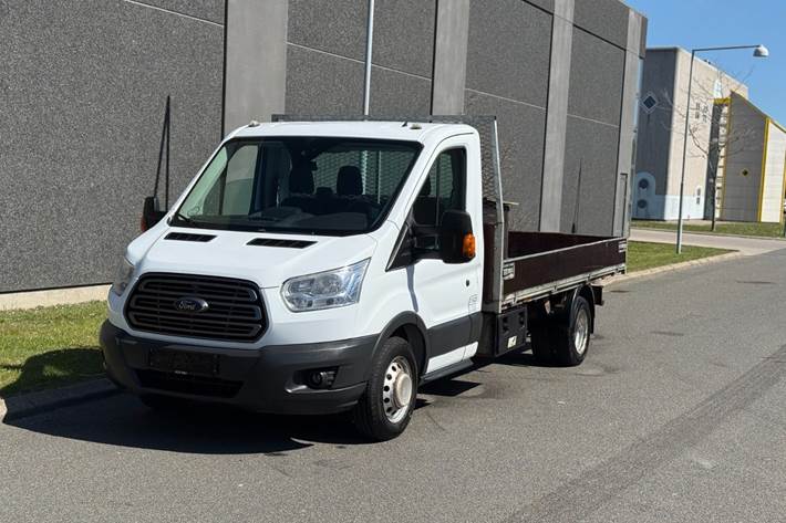Hvid Ford Transit 350 L3 Chassis fra 2014