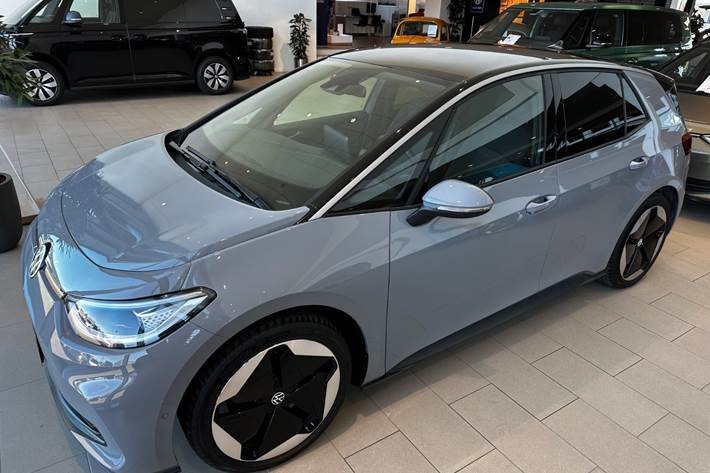 Grå VW ID.3 fra 2025