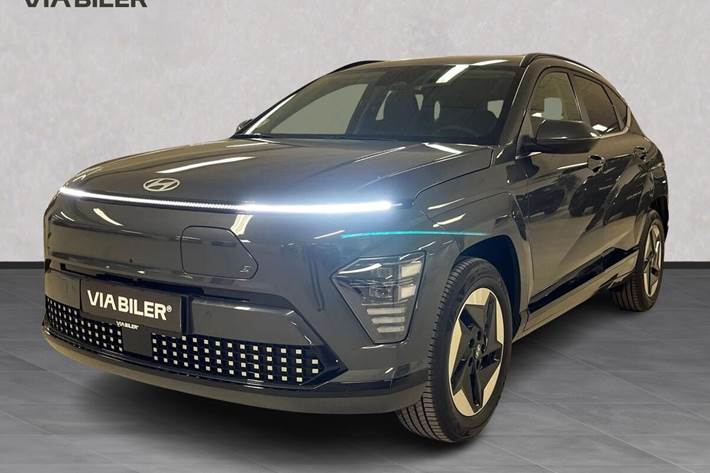 Grå Hyundai Kona fra 2026