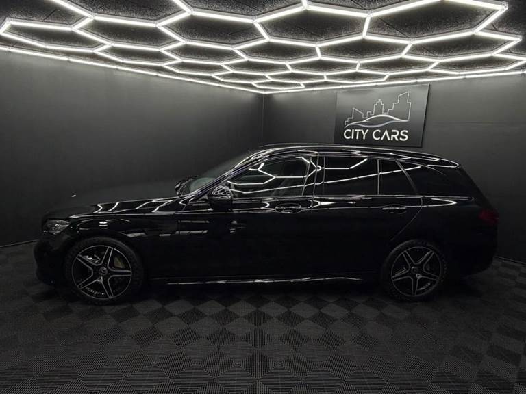 Mercedes C220 d 2,0 AMG Line Night Edition stc. aut.