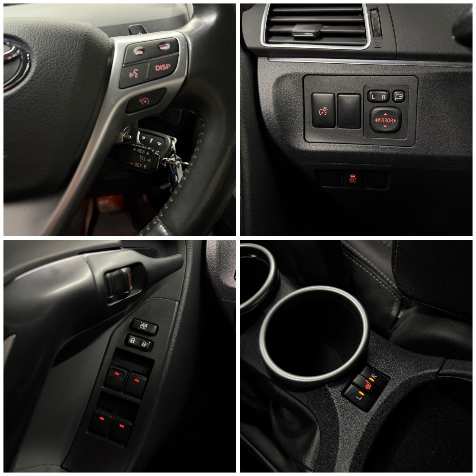 Hvid Toyota Verso fra 2015