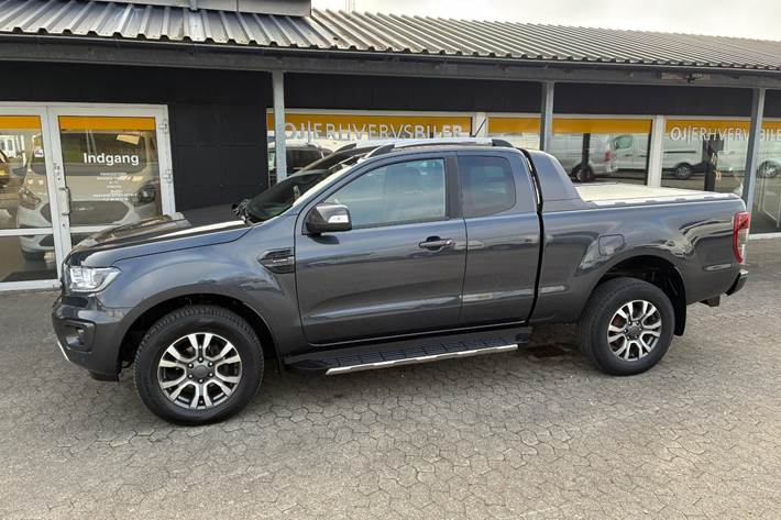 Grå Ford Ranger fra 2021