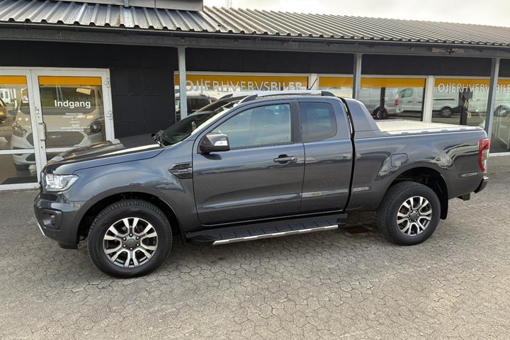 Grå Ford Ranger fra 2021