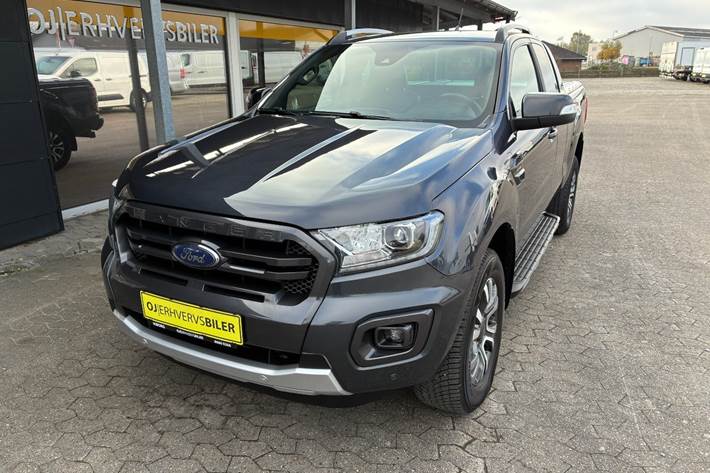 Grå Ford Ranger fra 2021