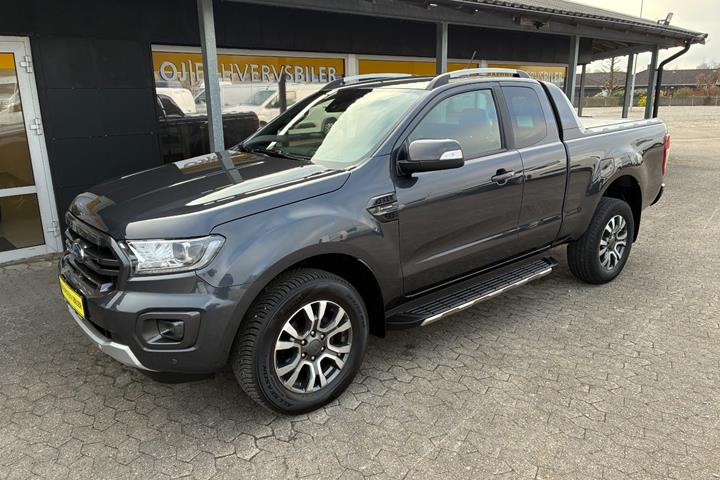 Grå Ford Ranger fra 2021