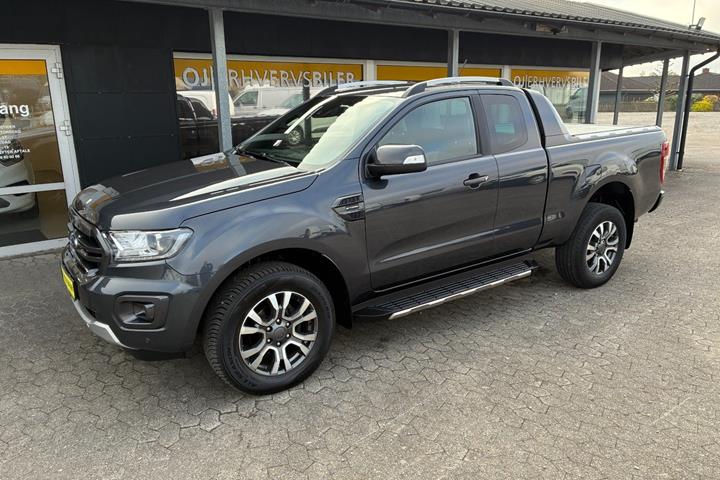 Grå Ford Ranger fra 2021