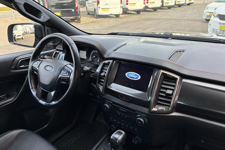 Grå Ford Ranger fra 2021