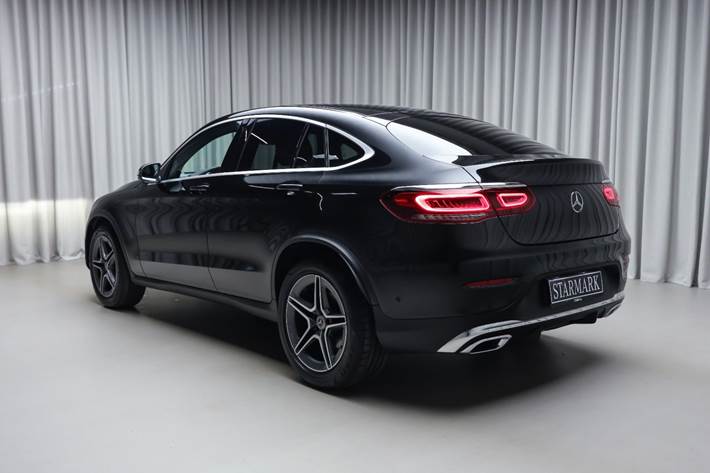 Sort Mercedes GLC400 d fra 2020