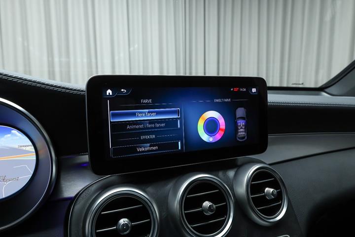 Sort Mercedes GLC400 d fra 2020