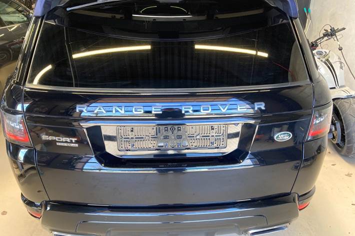 Sort Land Rover Range Rover sport fra 2019