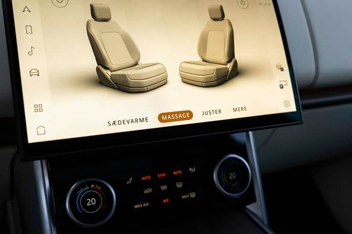 Blå Land Rover Range Rover fra 2023