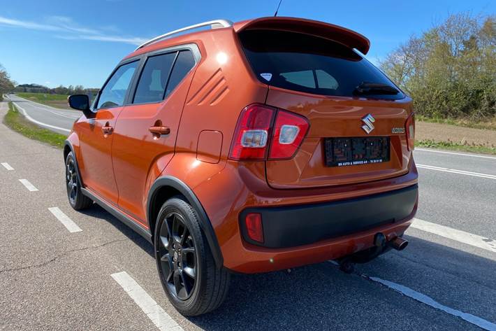 Orange Suzuki Ignis fra 2017
