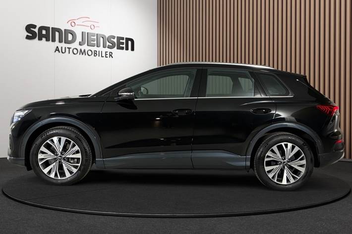 Sort Audi Q4 e-tron fra 2025