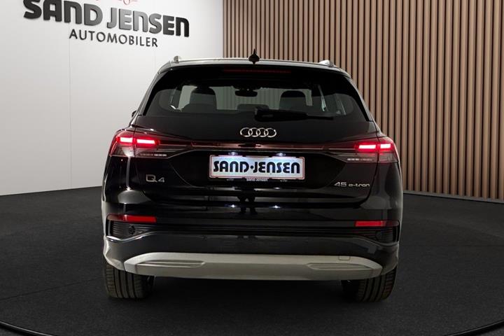 Sort Audi Q4 e-tron fra 2025