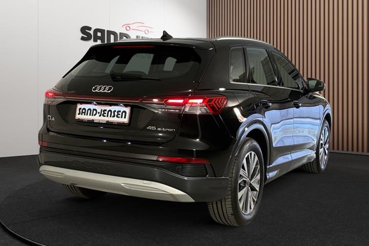 Sort Audi Q4 e-tron fra 2025