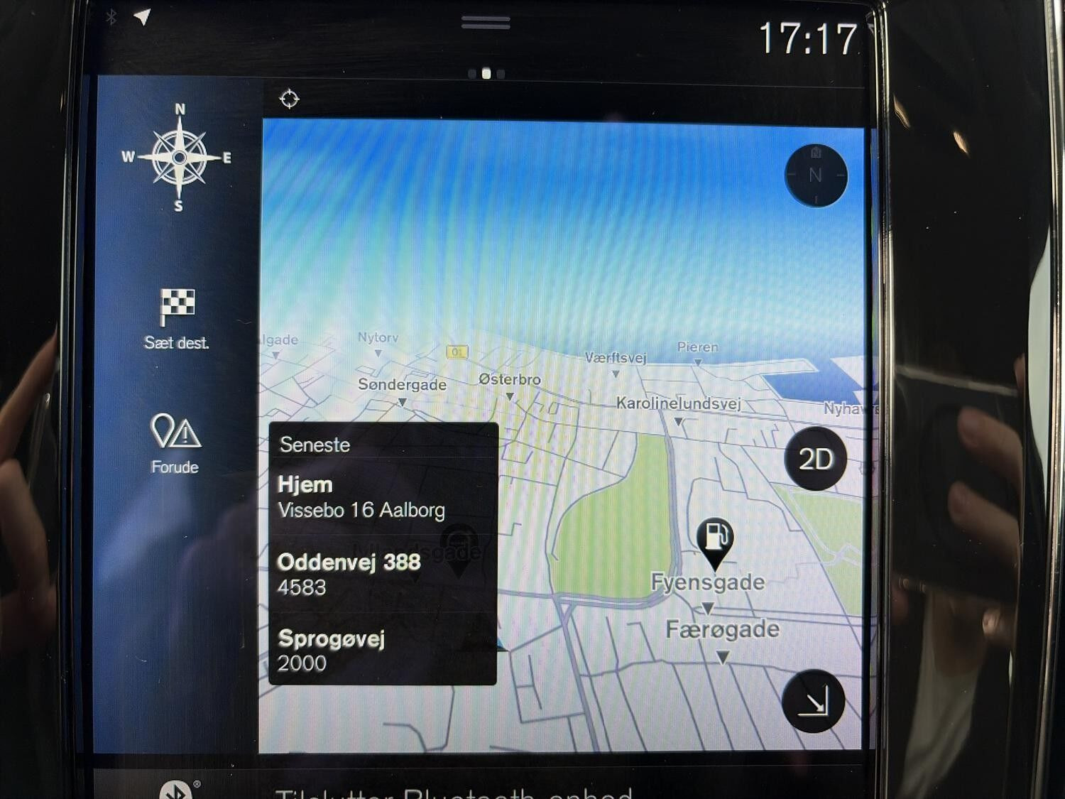 Sort Volvo V60 fra 2020