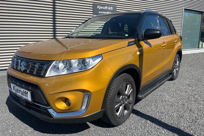 Gul Suzuki Vitara fra 2019