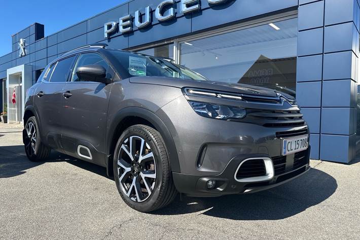 Grå Citroën C5 Aircross fra 2019 set udefra
