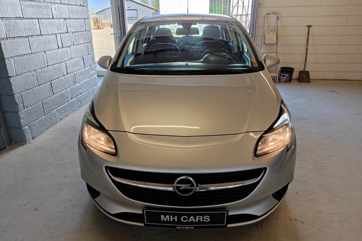 Gul Opel Corsa fra 2016
