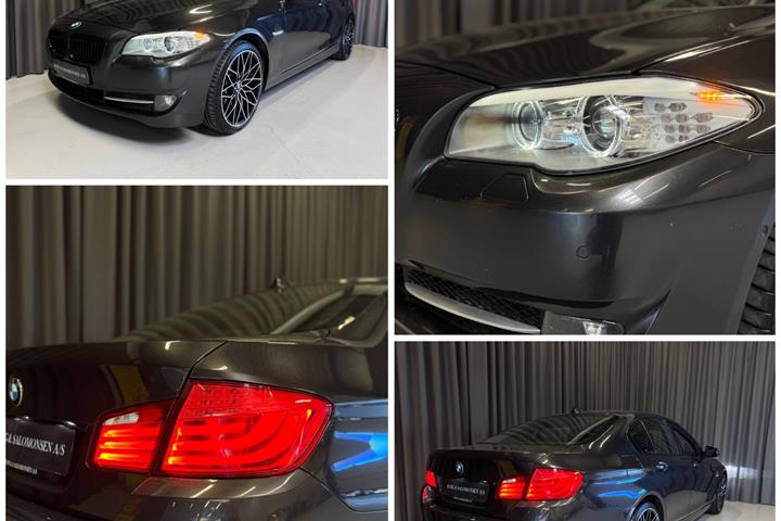 Grå BMW 530i fra 2012