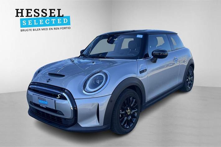 Sølv Mini Cooper SE fra 2023