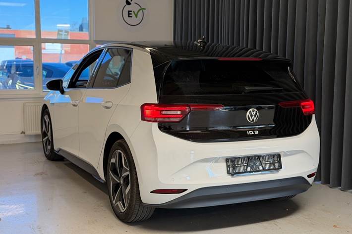 Hvid VW ID.3 fra 2021