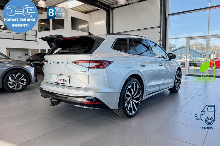 Sølv Skoda Enyaq fra 2026