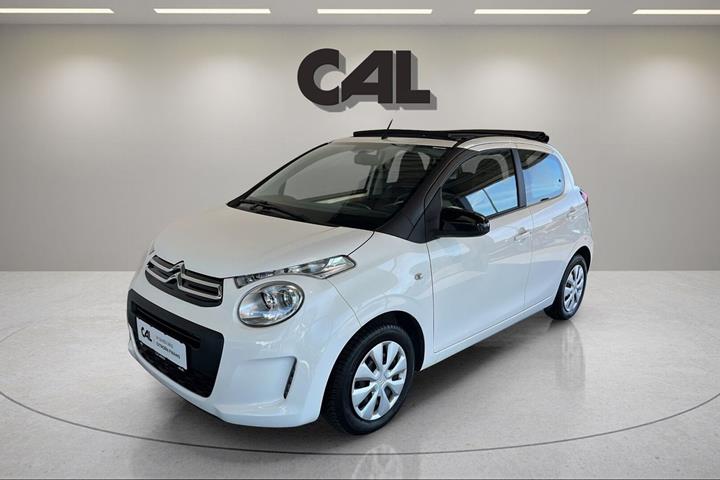 Hvid Citroën C1 fra 2017 set udefra
