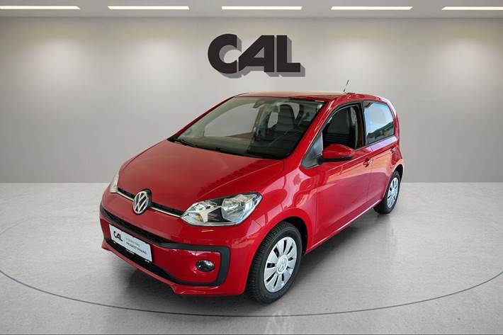 Rød VW UP! fra 2018