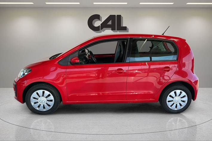 Rød VW UP! fra 2018