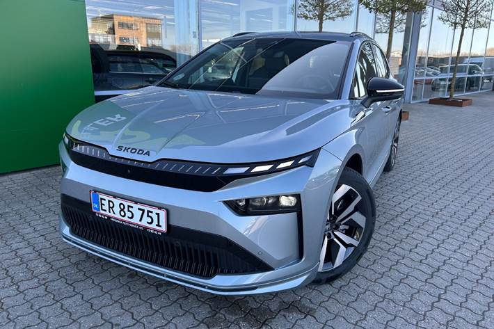 Sølv Skoda Enyaq fra 2026