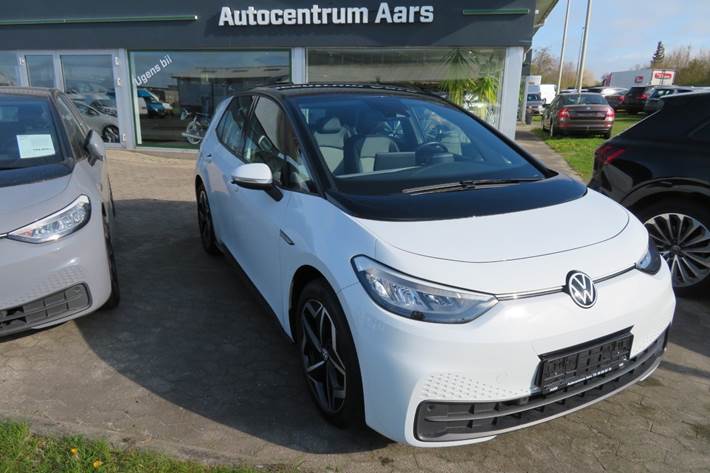 Hvid VW ID.3 fra 2022
