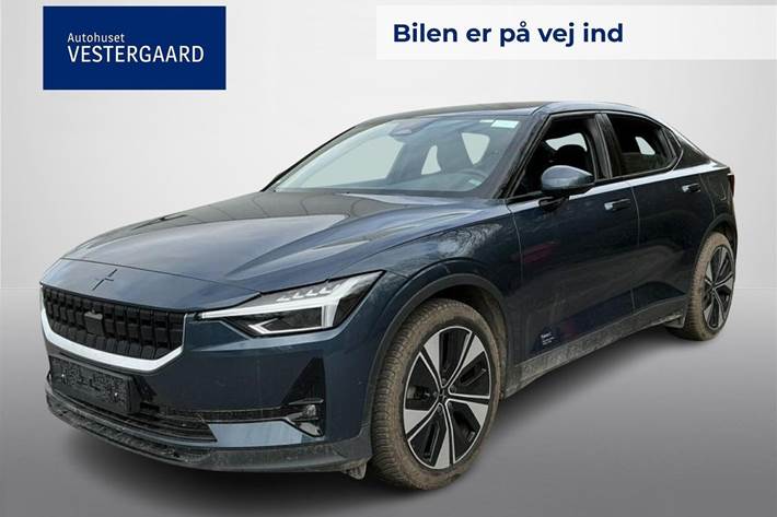 Blå Polestar 2 fra 2022
