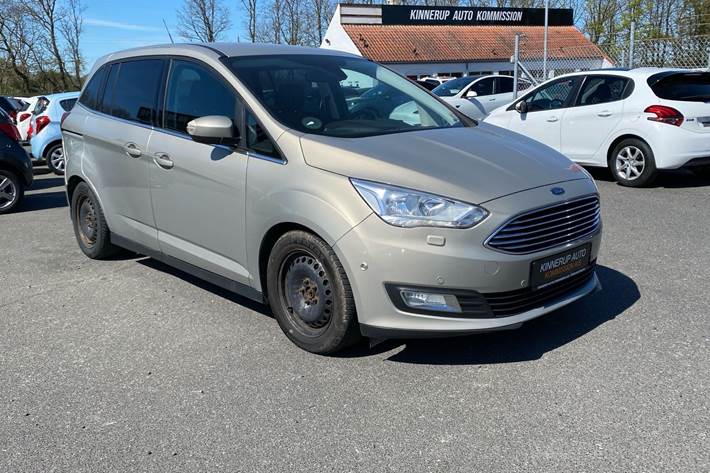 Gul Ford Grand C-Max fra 2015